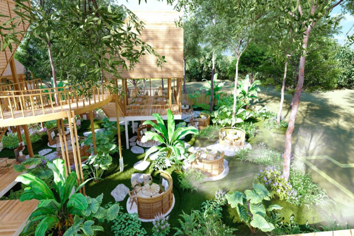 Permaculture Design Thailand - Food forest Restaurant| Architects of Life | Based in France, Serving Globally