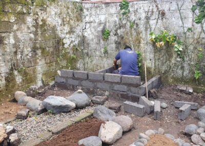 composting station_Bali Villas Permaculture Garden | Architects of Life | Based in France, Serving Globally