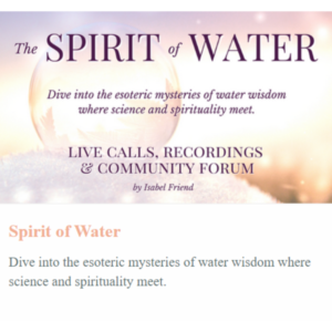 The Spirit of Water